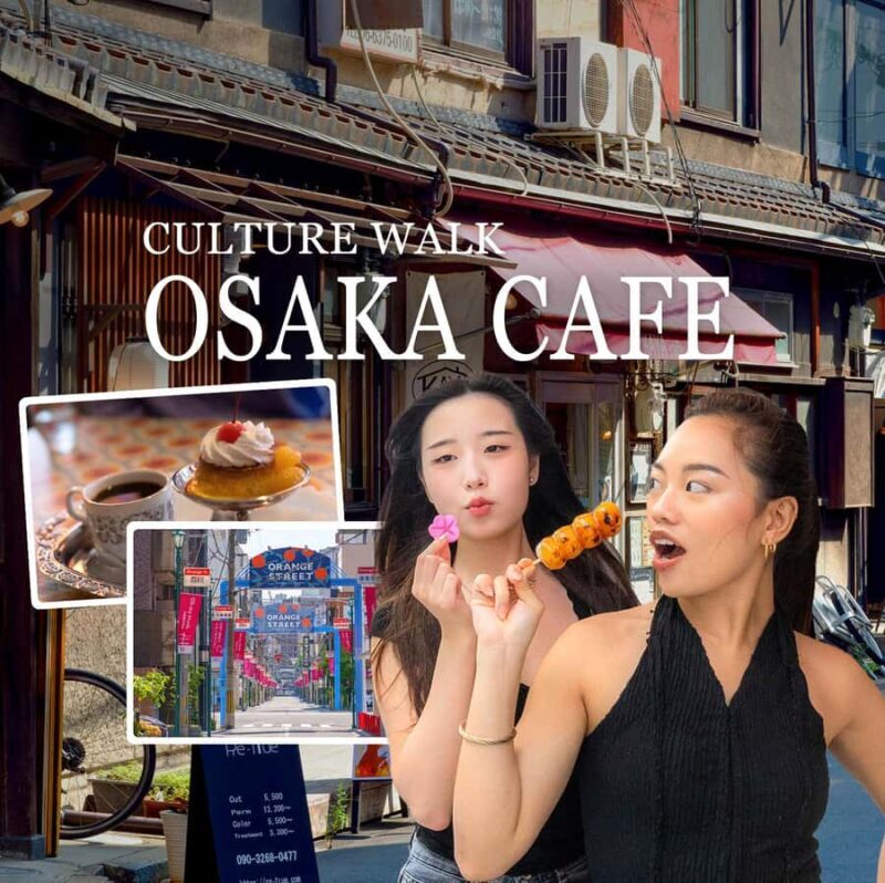 Osaka Café Culture Walk: Sips, Sweets & Side Streets - Food and Dessert Highlights