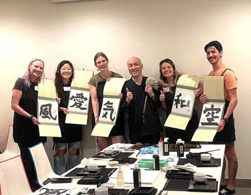 Osaka: Calligraphy Workshop with Tea and Sweets - FAQ