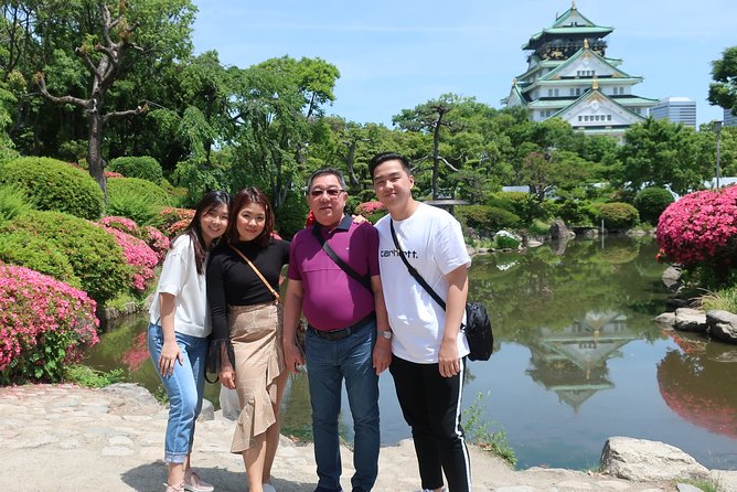Osaka Castle and a Visit to the Longest Shopping Street in Japan - Start and End Time