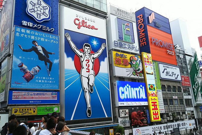 Osaka Castle & Dotonbori Lively One Day Tour - Vibrant Nightlife in Dotonbori