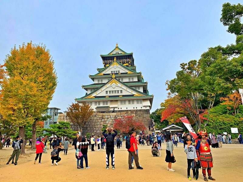 Osaka Castle Historical Private Tour: Stories of Samurai and Shoguns - Otemon Gate sets the scene
