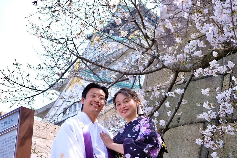 Osaka Castle Photo Shoot Experience - Kimono, makeup, and what to bring