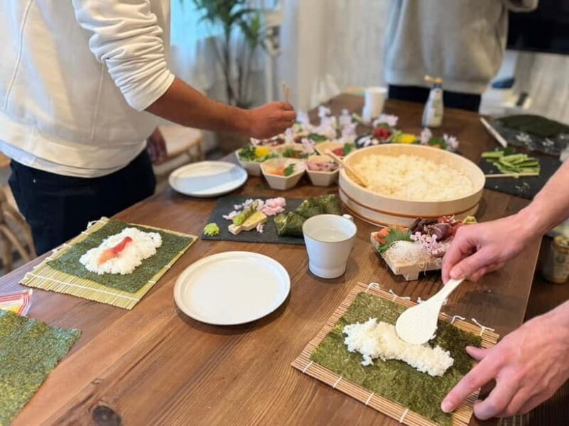 Osaka : Cooking Class hand rolled sushi course in Nanba - Good To Know