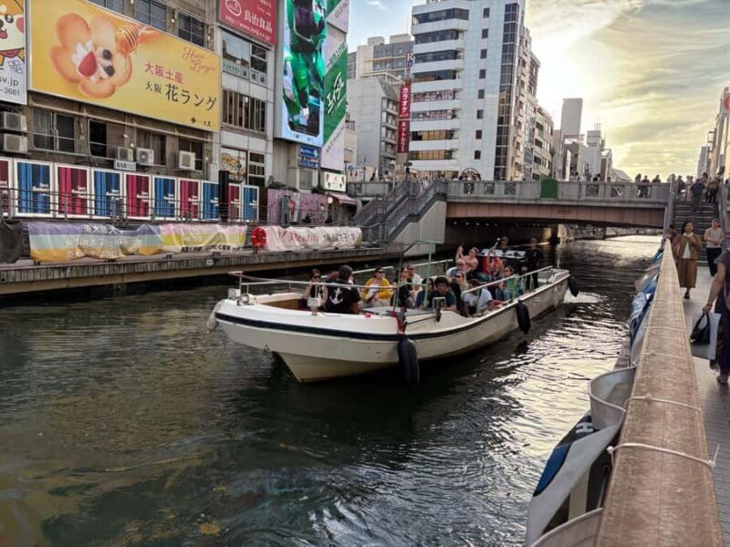 Osaka: Dotonbori 20-Minute Pirates Cruise - What to Expect on the Dotonbori Pirates Cruise