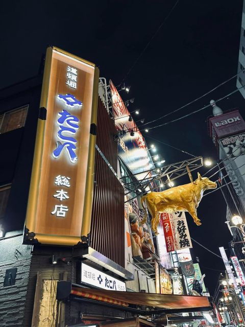 Osaka & Dotonbori Food Tour Tailored to Your Taste - Culinary Experience
