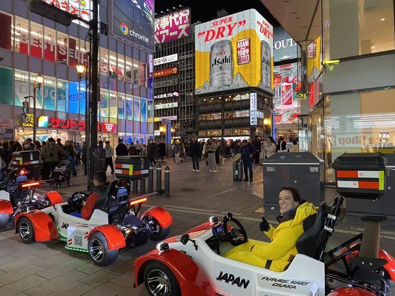 Osaka Electric Go-Kart Scenic City Tour for Sightseeing Lovers - What the photo stops add