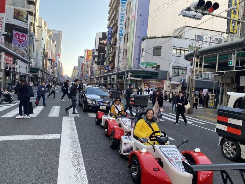 Osaka Electric Go-Kart Scenic City Tour for Sightseeing Lovers - License rules you must settle in advance