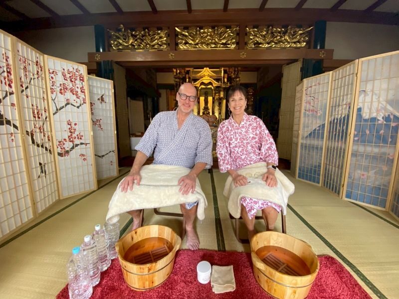 Osaka: Japanese Massage, Head Spa & Facial at the Temple (180-min) - Booking and finding the entrance