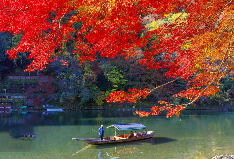 Osaka Katsuo-ji & Kyoto Arashiyama & Fushimi Inari Tour (From Osaka) - Fushimi Inari’s red gate corridor