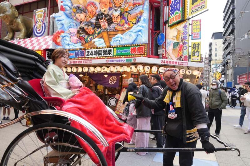 Osaka: Kimono Rental and Rickshaw Ride in Shinsekai - Exploring the Kimono & Rickshaw Experience in Detail