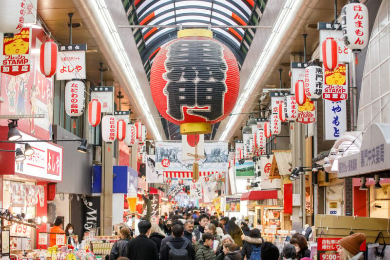 Osaka: Kuromon Market 1.5-Hour Seafood & Street Food Tour - Good To Know
