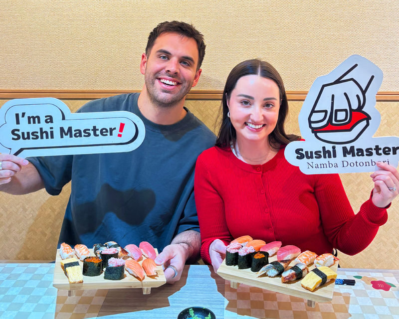 Osaka: Lets be a Sushi Master in Namba! Same-day bookings welcome! - Sushi-making in the middle of Namba