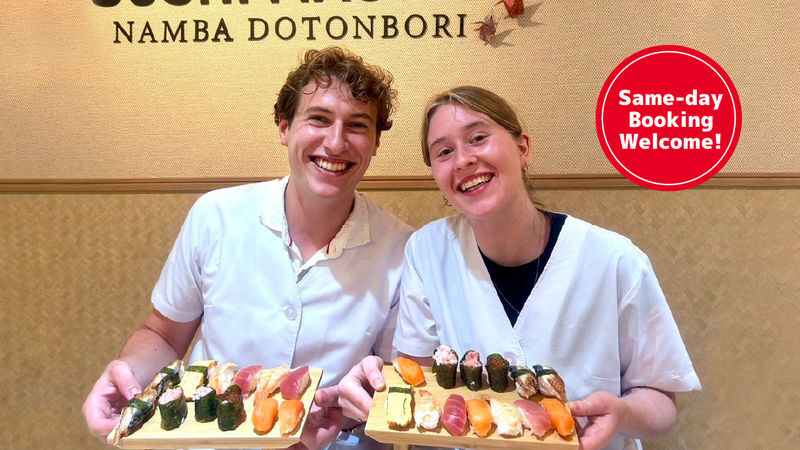 Osaka: Lets be a Sushi Master in Namba! Same-day bookings welcome! - Matcha adds a second Japanese food ritual