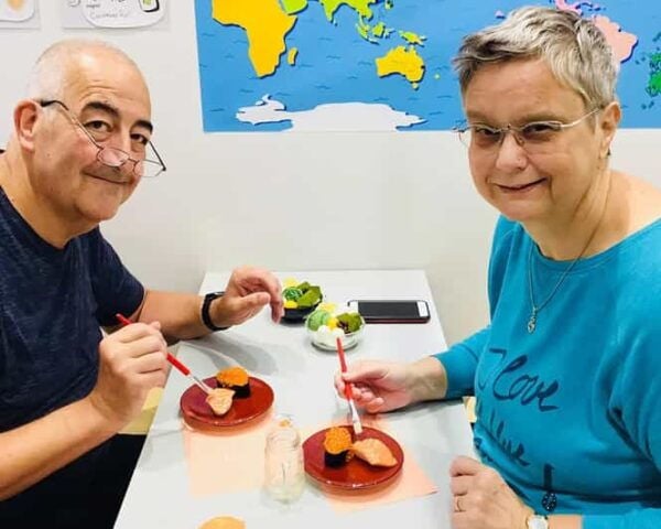 Osaka: Make a Plastic Food Keychain or Magnet - Painting Your Creation