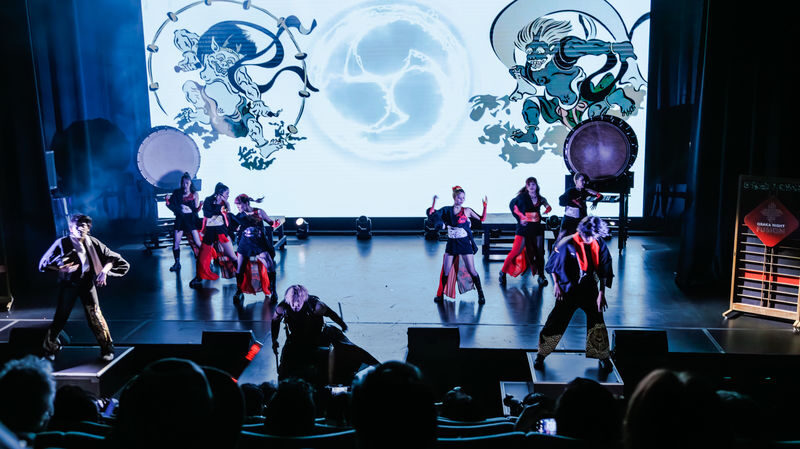 OSAKA NIGHT FUSION Japanese taiko kabuki samurai dance show - Timing, age rules and other practical details