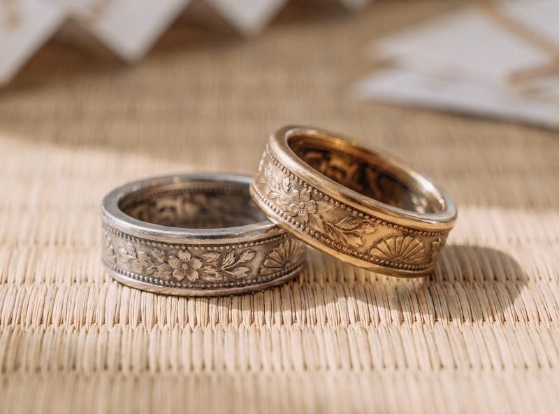 Osaka: Original Ring Making Workshop Using Vintage Coins - Choosing a coin is part of the fun