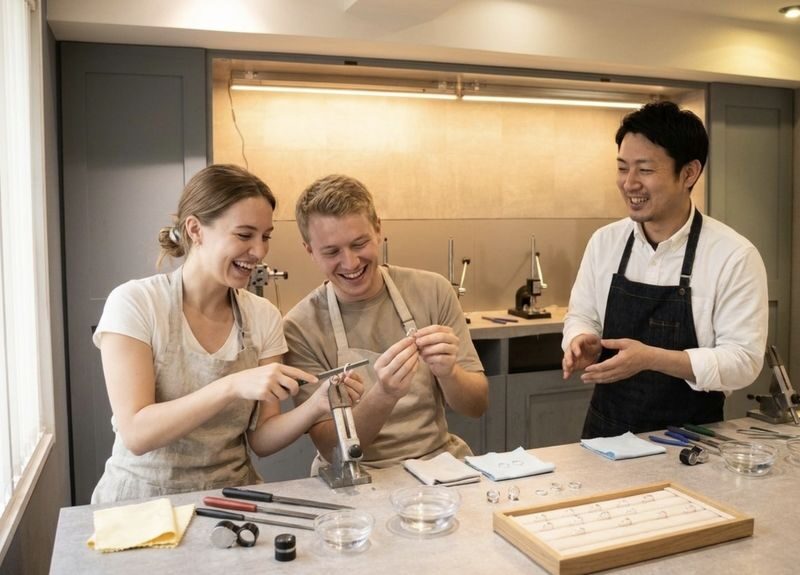 Osaka: Original Ring Making Workshop Using Vintage Coins - What to expect from the 45-minute session