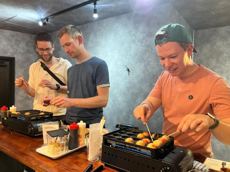 Osaka Sake Tasting with Takoyaki Cooking - What to Expect from This Tour