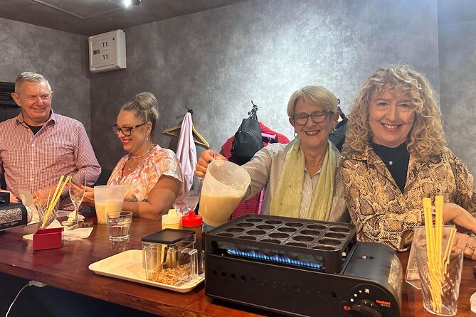 Osaka SAKE Tasting With Takoyaki DIY - Meeting Point and Accessibility