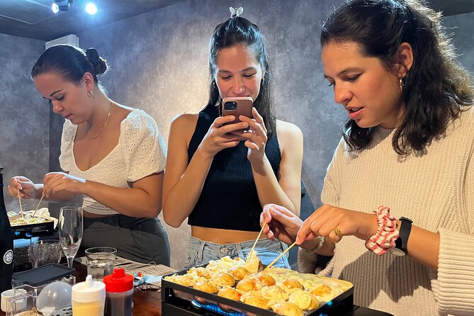 Osaka SAKE Tasting With Takoyaki DIY - Participants Perspectives