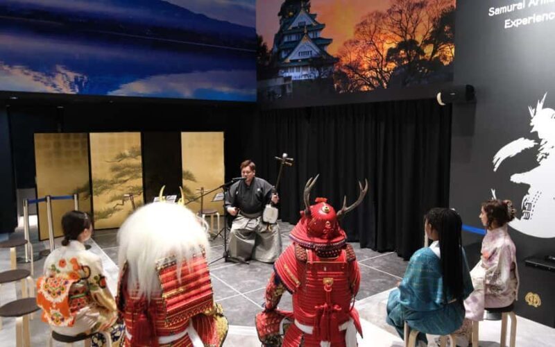 Osaka: Samurai Armor and Traditional Cultural Experiences - An Authentic Dive into Japan’s Samurai and Cultural Heritage