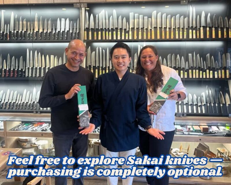 Osaka: Secret Sakai Knife Museum & Tea Ceremony Tour - Good To Know