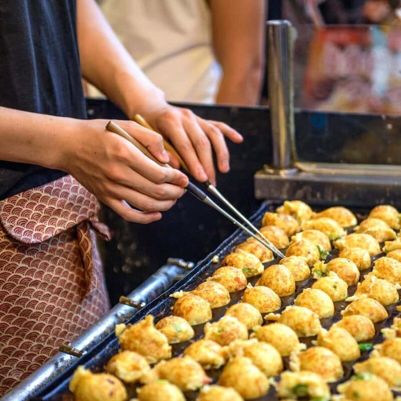 Osaka Street Food Tasting Walking Tour - Hidden Gems and Modern Food Courts