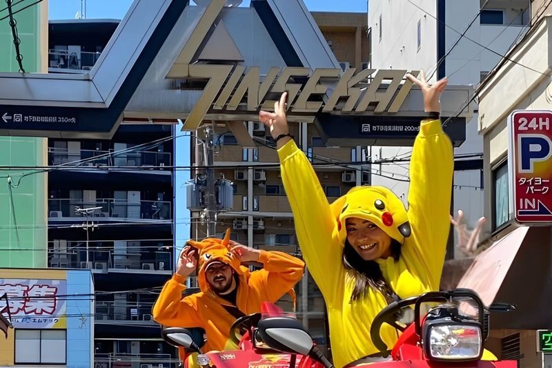 Osaka Street Go-Kart Experience by the Original Street Kart Osaka - Costumes, photos, and the value of the package