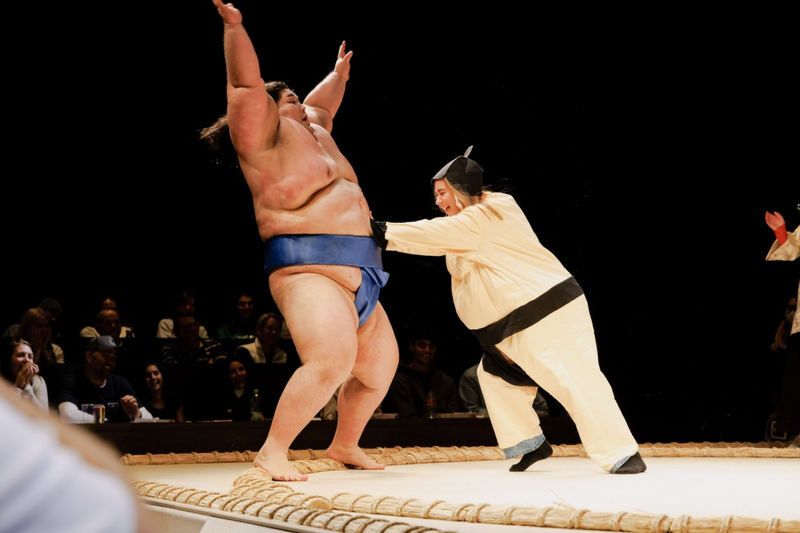 Osaka Sumo Show Experience with Food & Drinks - The food is part of the ticket, not the main event