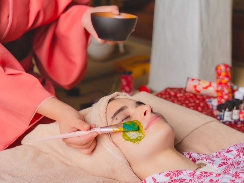 Osaka Temple: Zen Matcha facial pack & Dry head spa 90min - Key points to know