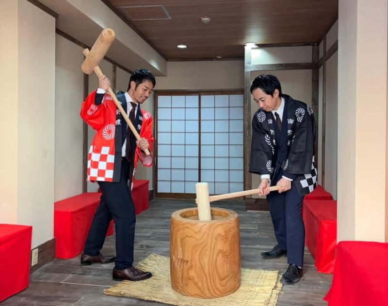 Osaka: Traditional Mochi Pounding Experience with Tasting - Good To Know