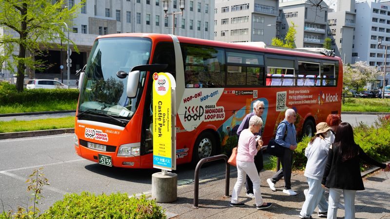 Osaka Wonder Loop Open-Top Hop-on Hop-off Sightseeing Bus - Following the 14-stop loop