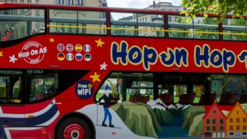 Oslo hop-on hop-off bus by Hop on AS - A first loop to get your Oslo bearings