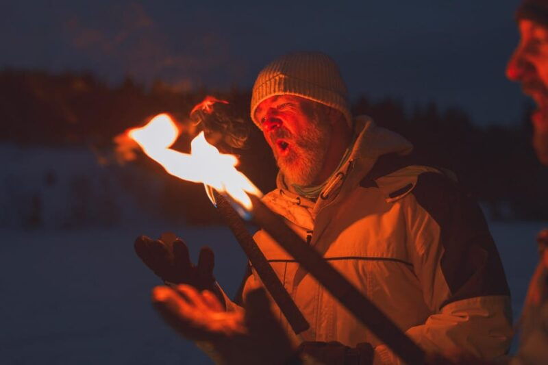 Oslo: Snowy Forest Torchlight Walk with Campfire - The Return: A Final Metro Ride and End of the Tour
