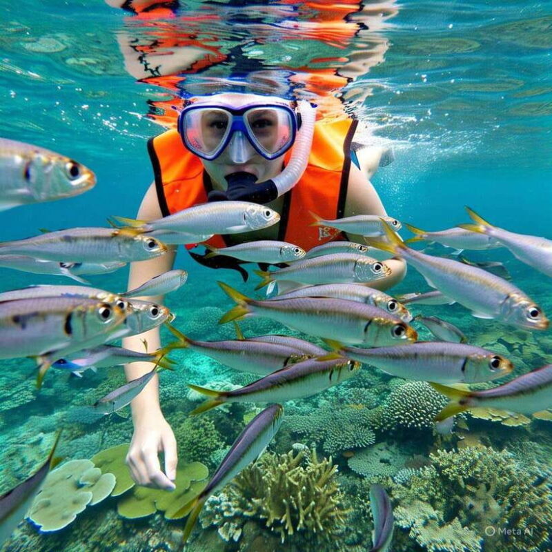 Oslob whaleshark watching & Tumalog falls & sardines run - Pickup & Starting Point