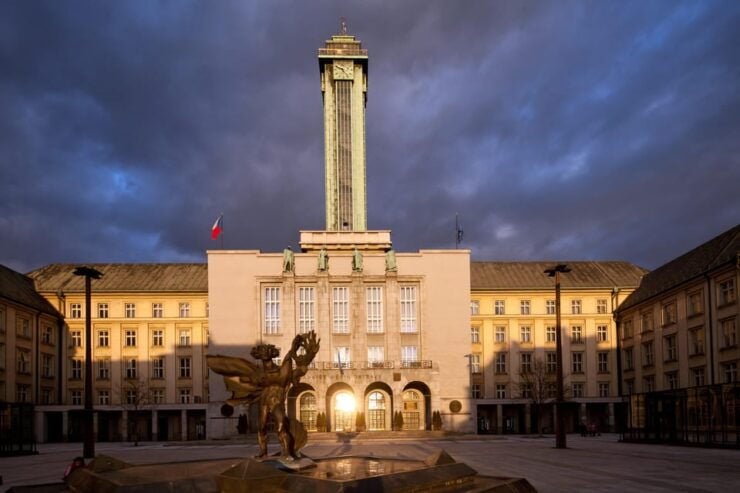 Ostrava: Entrance to the Viewing Tower of the New Town Hall - Good To Know