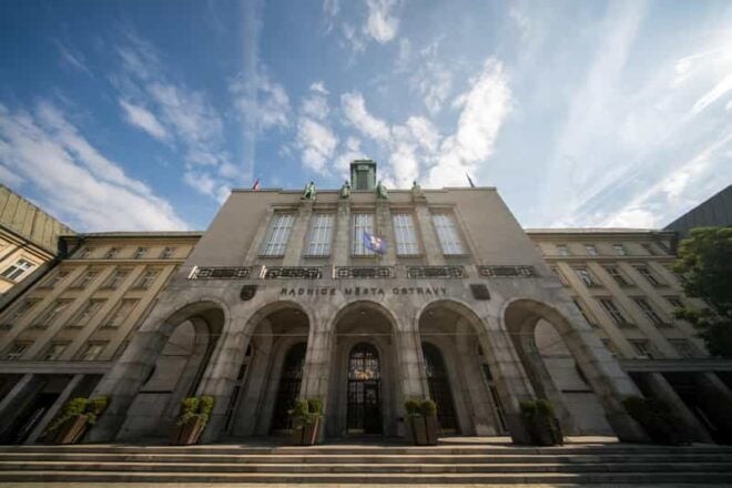 Ostrava: Entrance to the Viewing Tower of the New Town Hall - Guided Experience