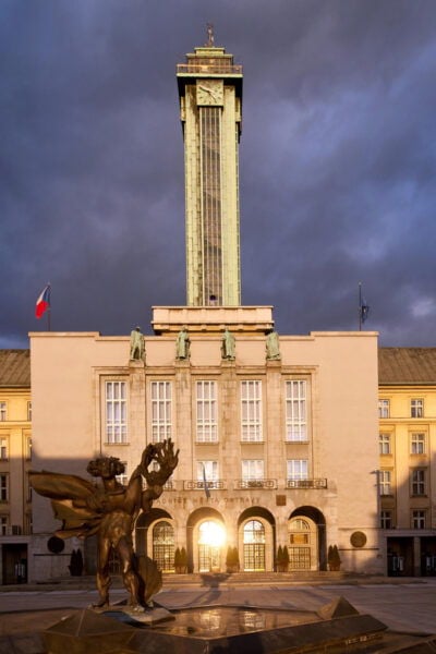 Ostrava: Entrance to the Viewing Tower of the New Town Hall - Nearby Attractions