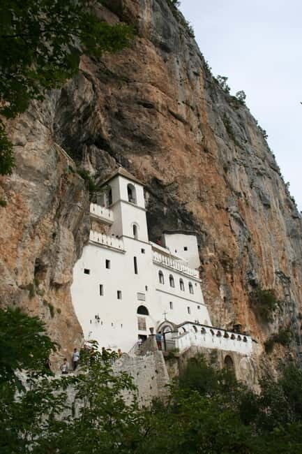 Ostrog Monastery from Budva and Petrovac - Introduction
