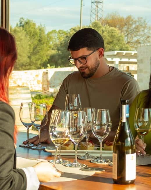 Ostuni organic wines - tour and tasting in the winery - The Beauty of the Apulian Countryside and the Winery
