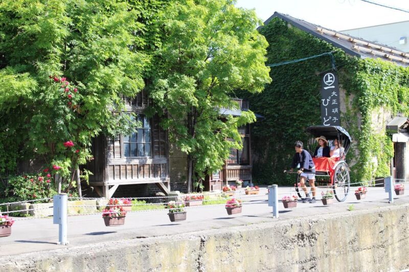 Otaru: Private Otaru Sightseeing Tour by Rickshaw - Good To Know