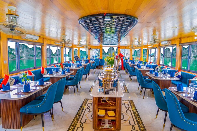 Otis 5 Star Halong Bay Full-Day Trip, Cave, Titop, Kayak Limo Bus - Inclusions