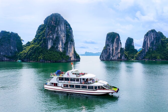Otis 5 Star Halong Bay Full-Day Trip, Cave, Titop, Kayak Limo Bus - The Sum Up