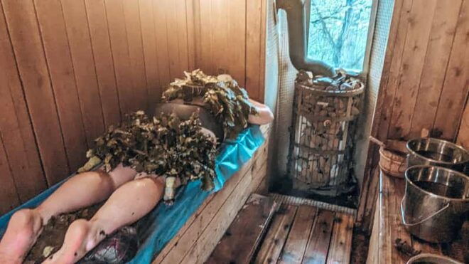 Ottawa: Unique Experience- Hot Leaf Therapy in Private Sauna - Treatment Session Details