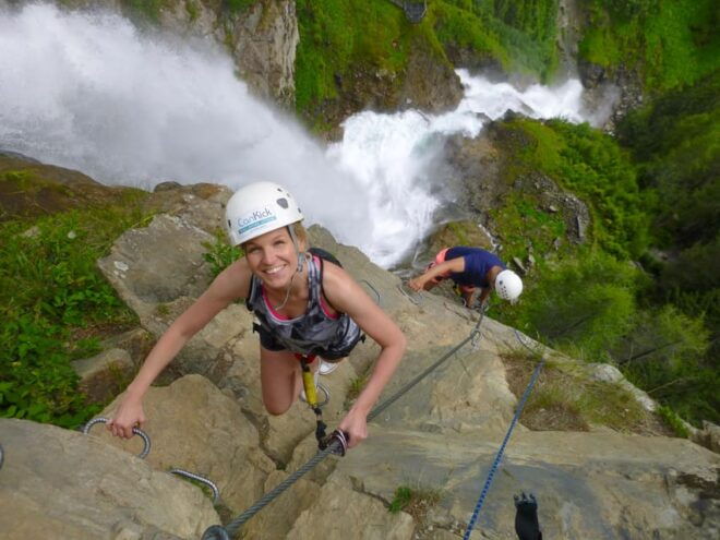 Ötztal: via Ferrata Climbing at Stuibenfall With Swimming - Itinerary and Logistics