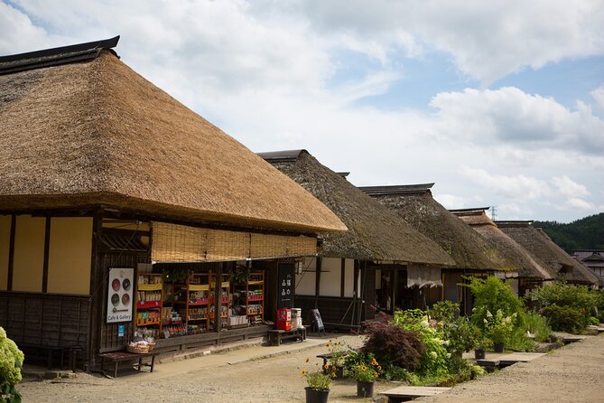 Ouchijuku All Must-Sees Full-Day Private Tour With Government-Licensed Guide - Thatched Roof Houses