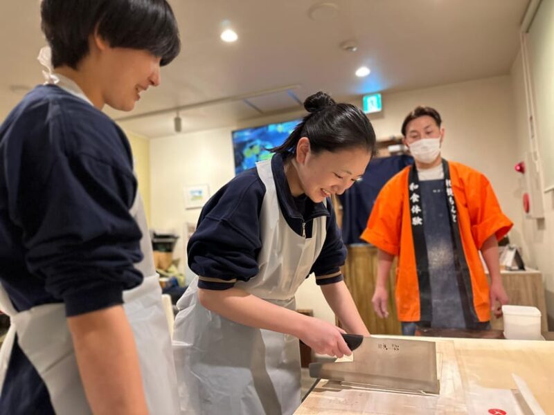 Our No. 1 favorite! Soba Making and Tempura Plan - Introduction to the Soba Making and Tempura Tour