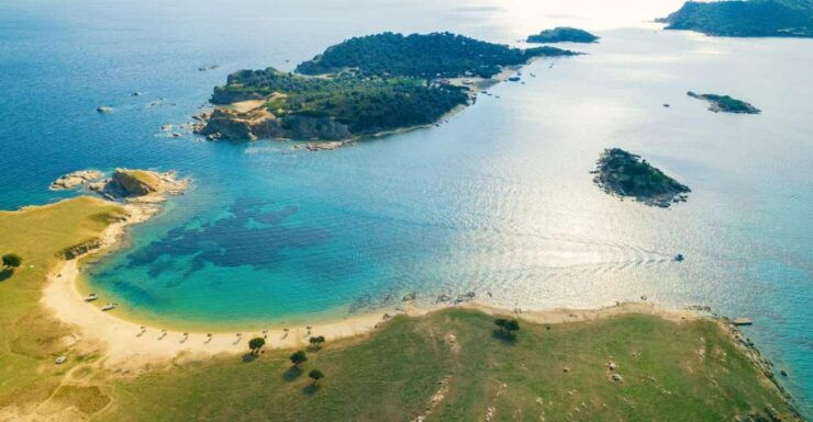 Ouranoupoli: Ammouliani & Drenia Islands Private Cruise - Inclusions