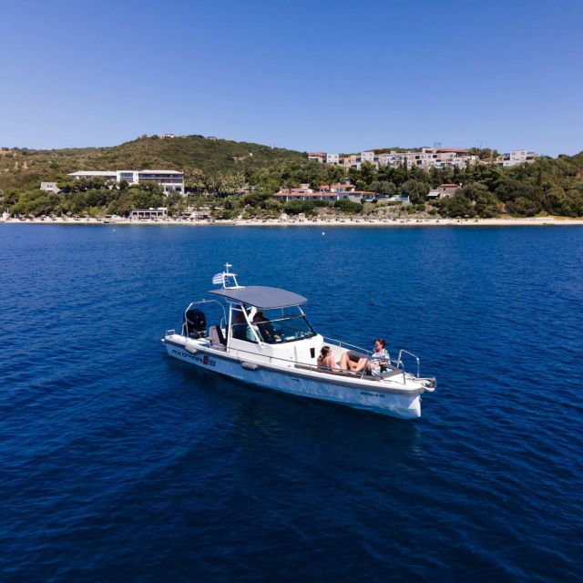 Ouranoupoli: Ammouliani & Drenia Islands Private Cruise - Restrictions