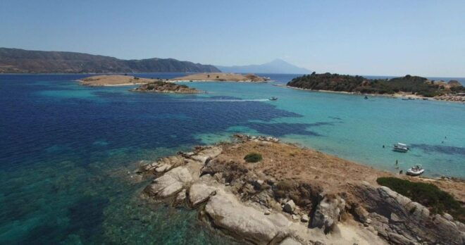 Ouranoupoli: Ammouliani & Drenia Islands Private Cruise - Meeting Point